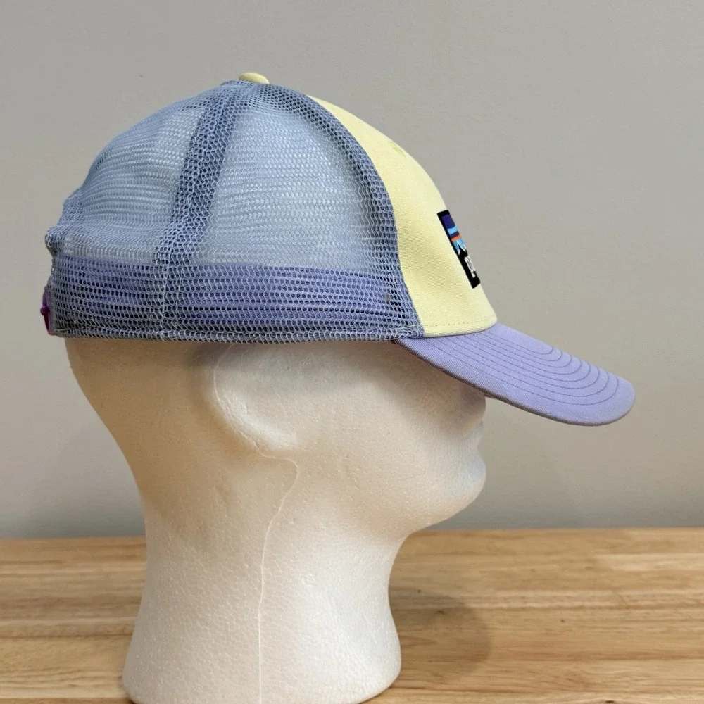 Patagonia Snapback Hat Cap Women's Purple Mesh Adjustable Gorpcore